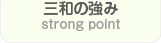 三和の強み